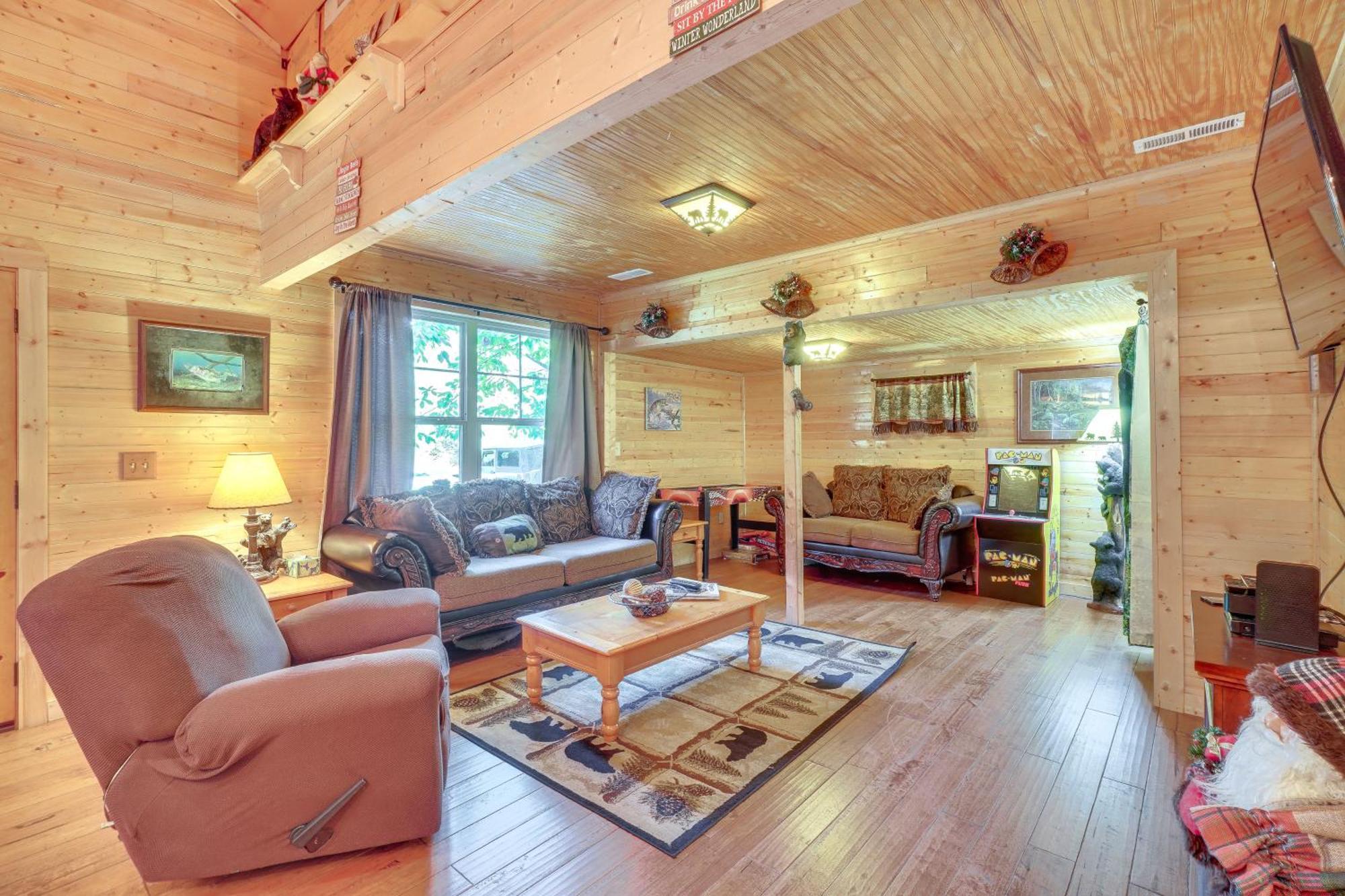 Just Fur Relaxin Sevierville Cabin With Hot Tub! Exteriör bild